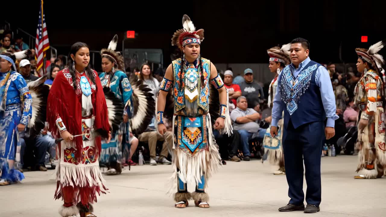 Native American Powwow Performance