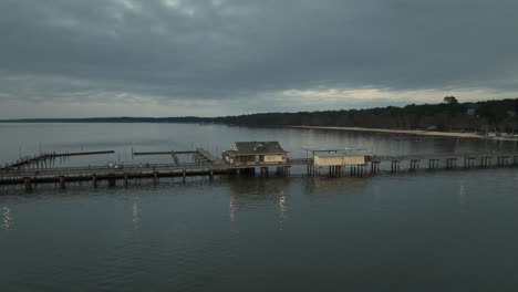 Vista-De-Punto-De-Interés-Del-Muelle-De-Fairhope-En-Alabama