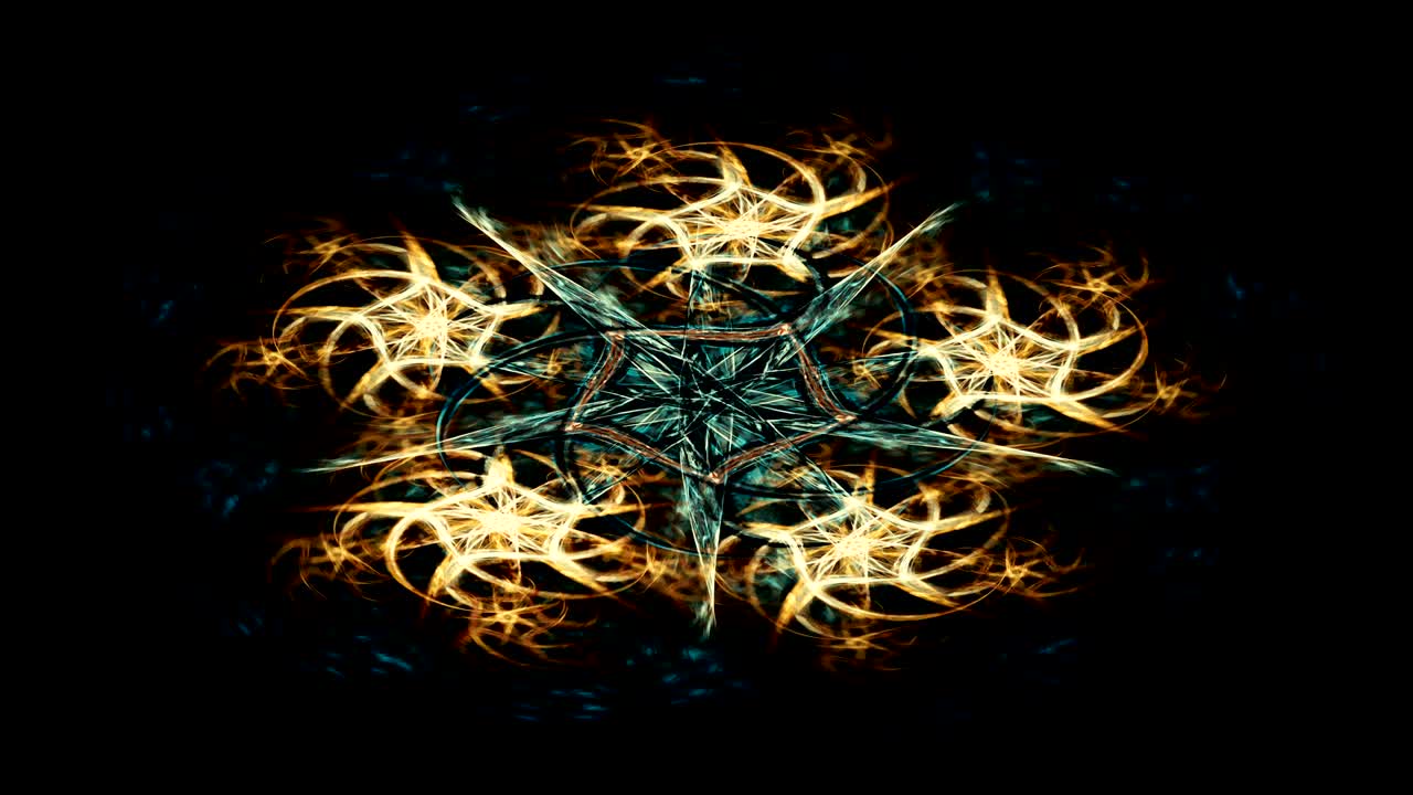 fondo de movimiento abstracto, ondas de energía y relámpagos, bucle sin costuras capaz