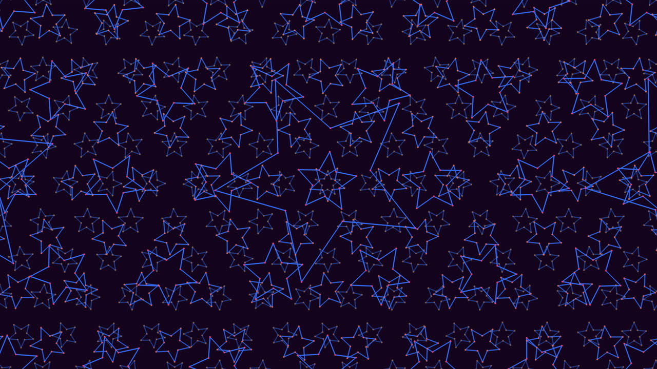 어두운 배경 에 있는 매혹적 인 파란색 과 검은색 의 별 모양