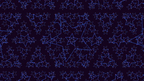 mesmerizing blue and black starry pattern on dark background