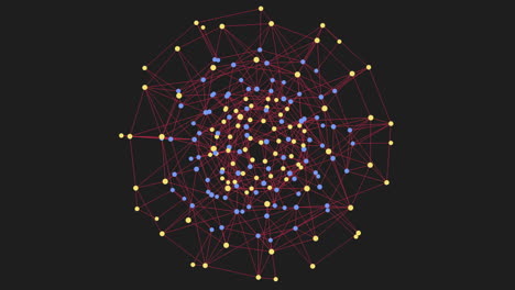 3D-Visualisierung-Eines-Komplexen-Vernetzten-Netzwerks-Mit-Netzartiger-Struktur