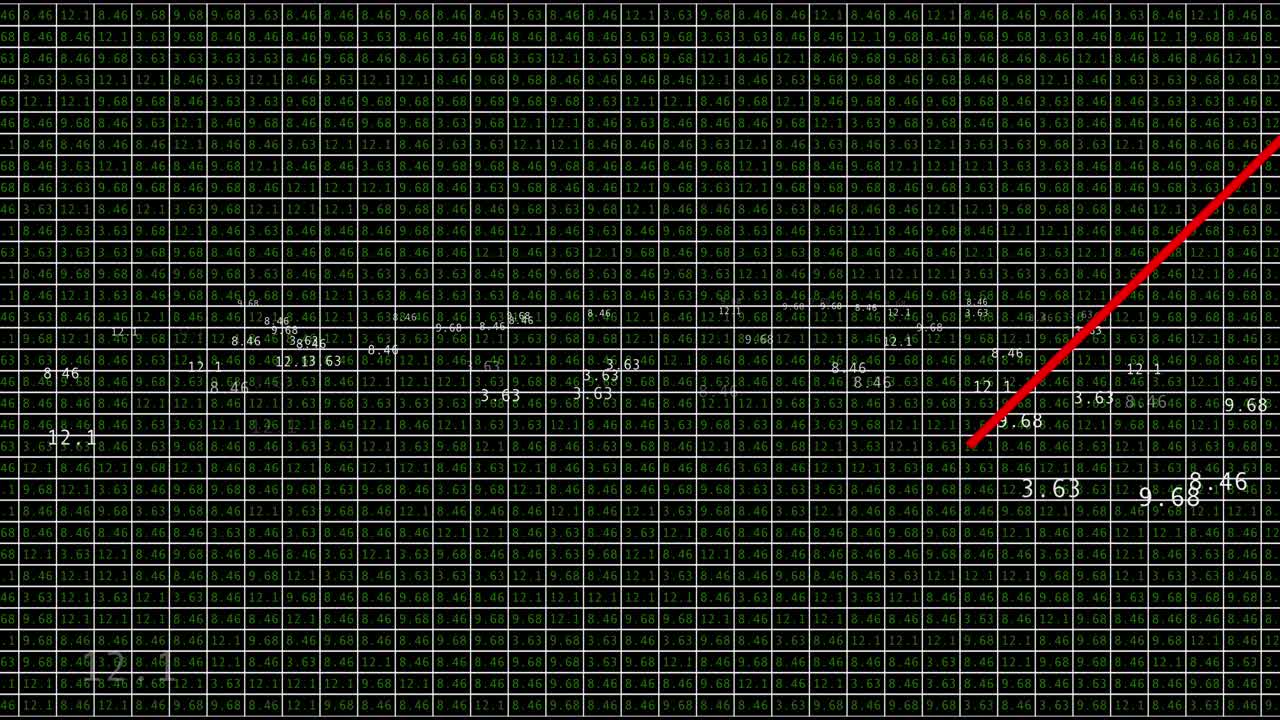나쁜 경제와 부정적인 가격 하락 주식 시장 상황.