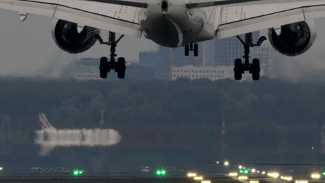 aterrizaje del avión