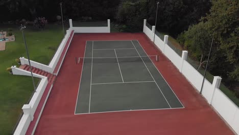 video of top view of tennis court