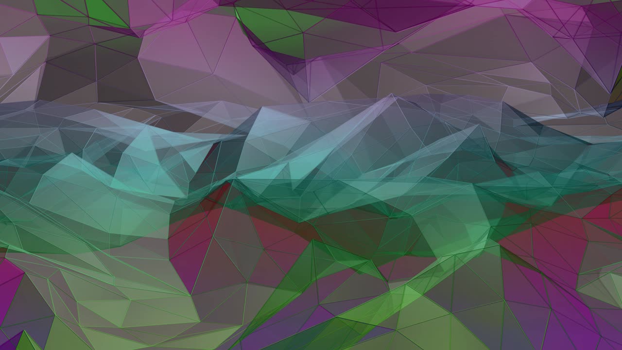 polígonos de fondo animado 4k