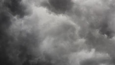 vista hacia los cambios climáticos durante las tormentas eléctricas