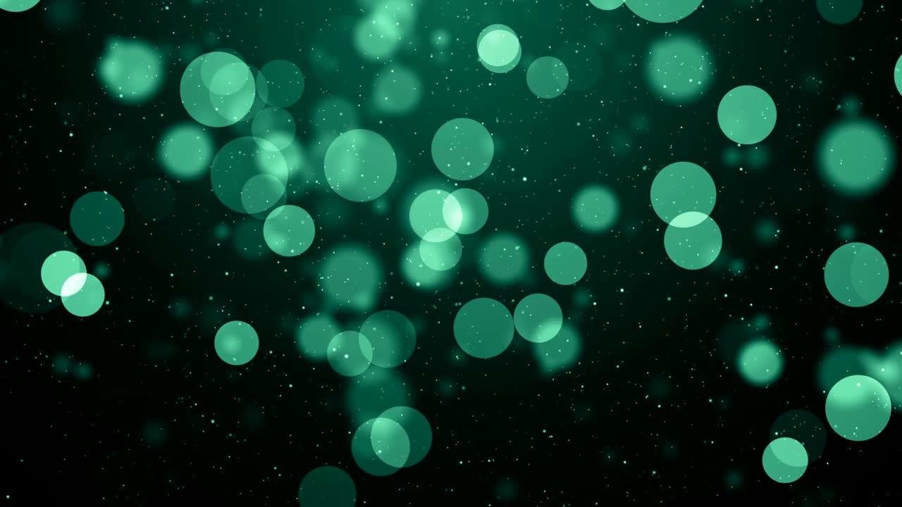 partículas de polvo abstracto luz bokeh títulos de movimiento bucle de fondo cinematográfico