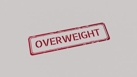 OVERWEIGHT-Stamp