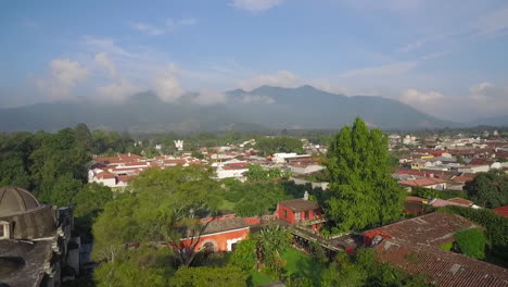 Beautiful-aerial-shot-over-the-colonial-Central-American-city-of-Antigua-Guatemala-15