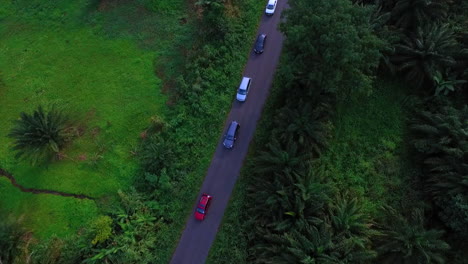 convoy-of-vehicles-travelling-together