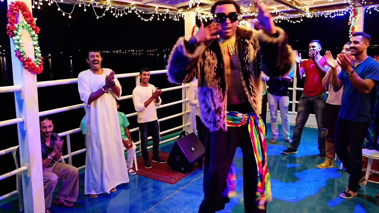 크루즈 선박 의 야간 파티