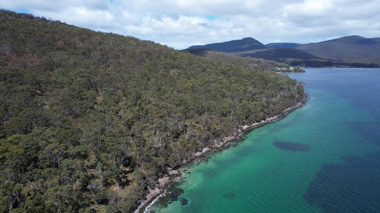 Fluted Cape Walk, South Bruny, Tasmanien, Australien – Droneoptagelse