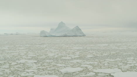 iceberg and icefield