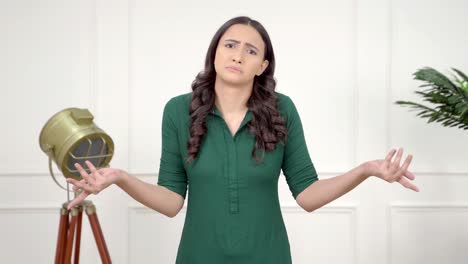 innocent indian girl asking what question