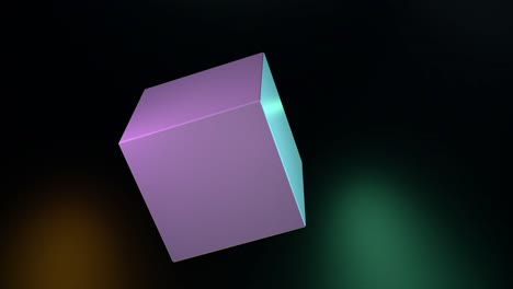 cubos 3d de colores