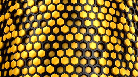 background of hexagons