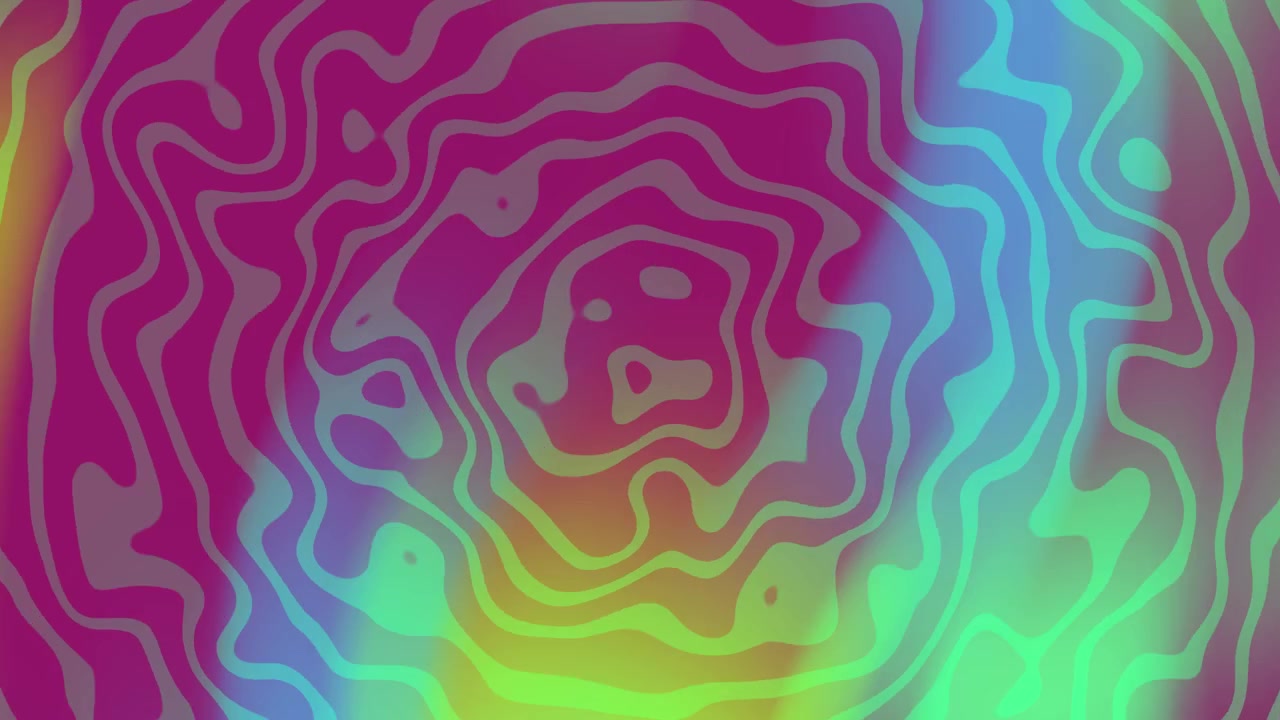 Vibrant Abstract Wavy Lines Gradient Motion Background