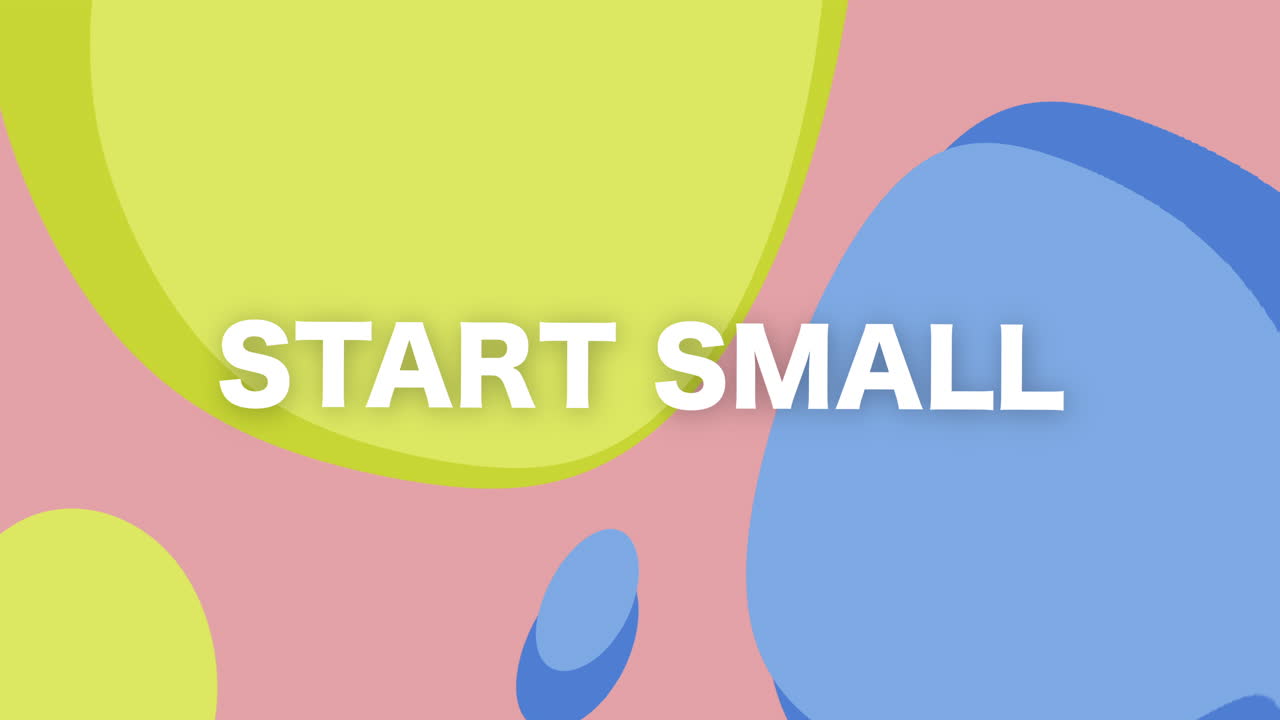 Motivational graphic motion for lifestyle change urban environment engaging content viewpoint