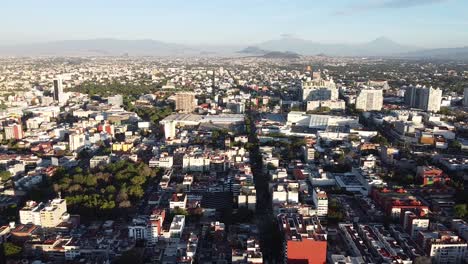 Blick-Auf-Den-Sonnenuntergang-In-Südmexiko-Stadt