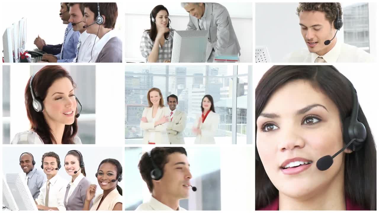 centro de llamadas de negocios