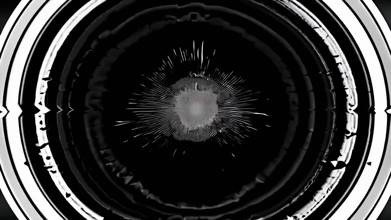 Dynamic visual sequence showcasing mesmerizing patterns and textures evolving in a circular motion, creating a captivating visual experience of movement and transformation