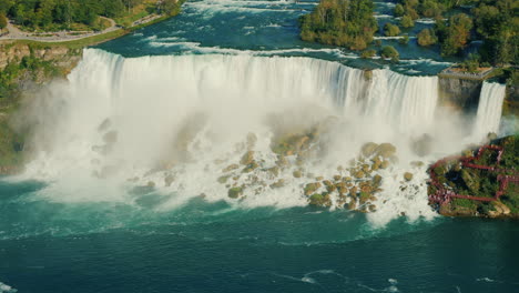 el río niágara y las cataratas del niágara