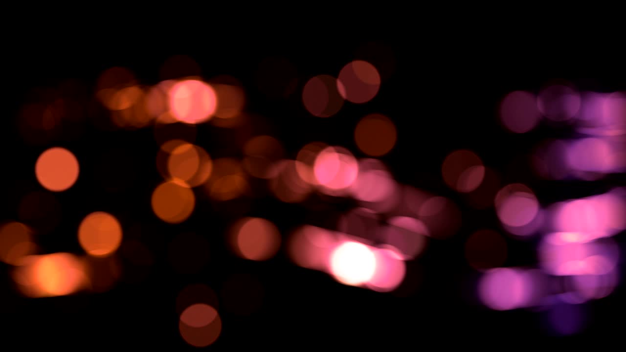 luces ondulantes bokeh rosado