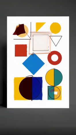 abstract geometric art collection