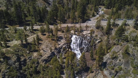 Drone-footage-of-Eagle-Falls-in-South-Lake-Tahoe