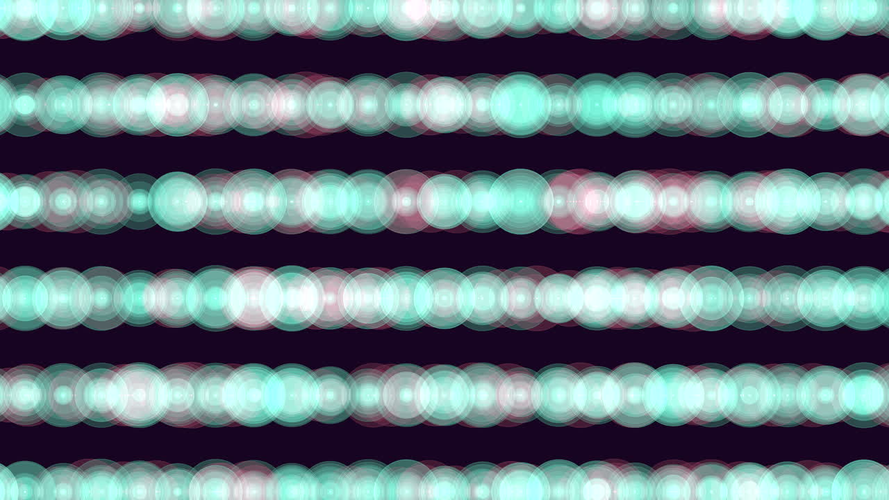 círculos en espiral patrón dinámico azul y verde en negro