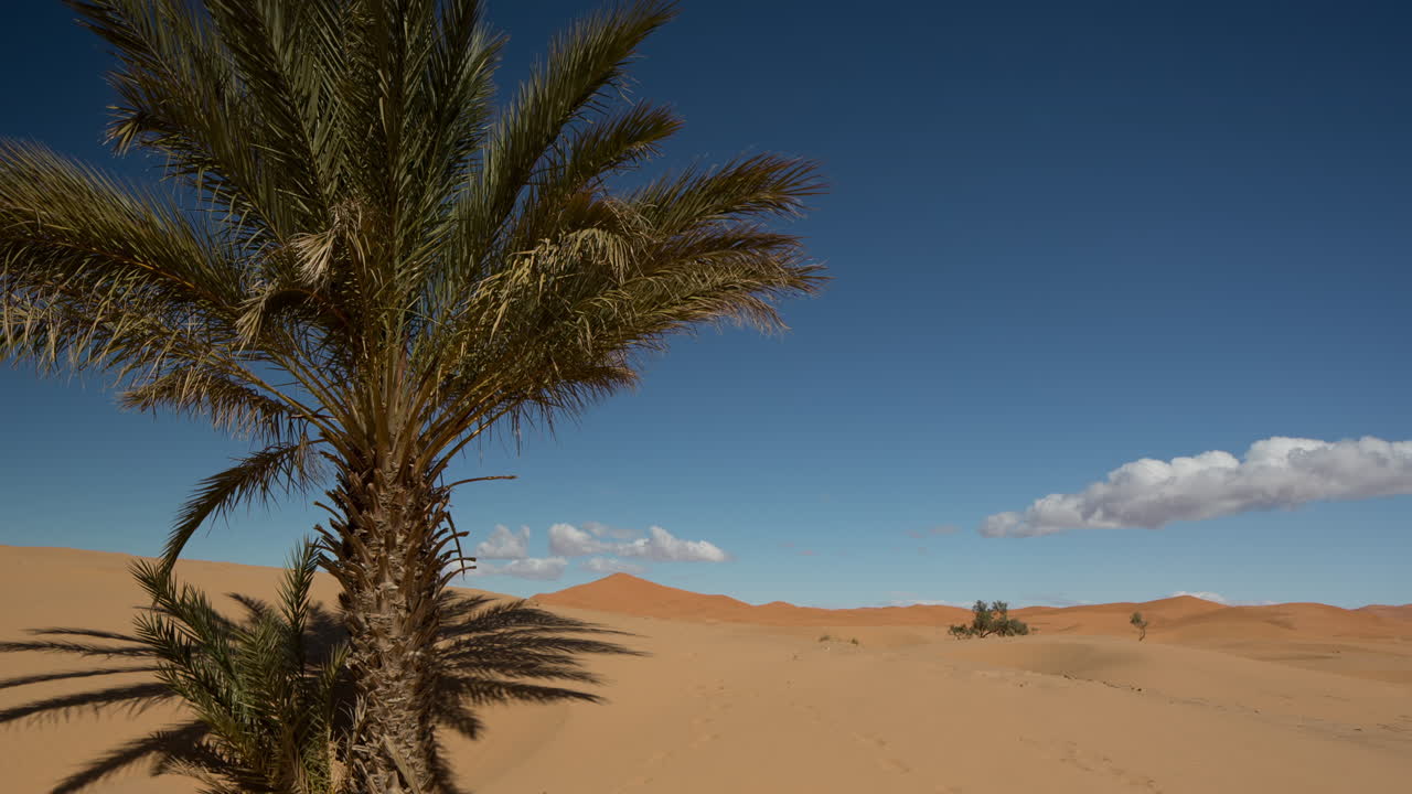 merzouga no deserto do saara, em marrocos