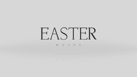 Elegance-and-fashion-Happy-Easter-text-on-white-gradient