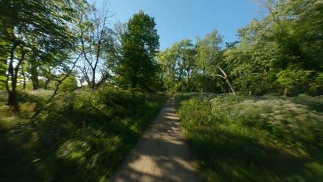 Senderos-Para-Correr-Y-Andar-En-Bicicleta-De-Tierra-Y-Grava