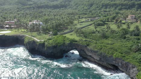 la hondonada or hollow of samana in dominican republic