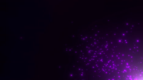purple stars and glitters in dark and deep galaxy 1