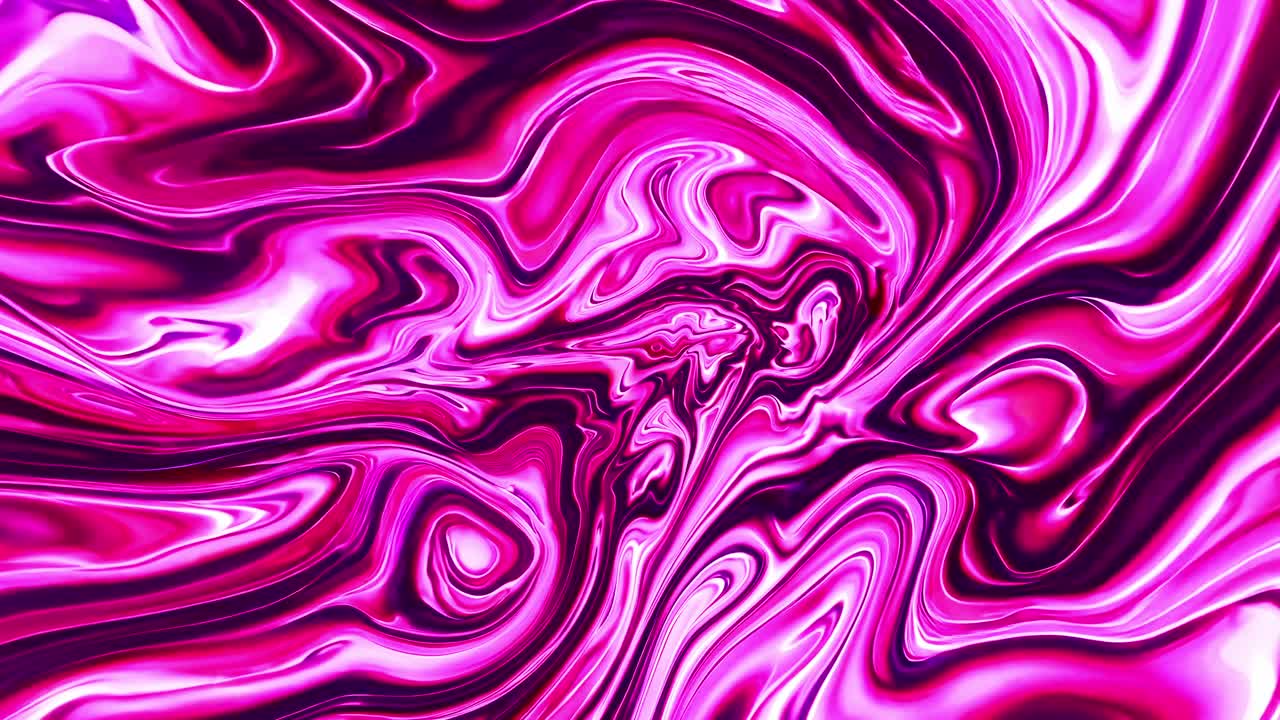 hipnotizantes ondas rosas y púrpuras que fluyen dinámicamente. mezclándose y girando en movimiento de gradiente hipnótico. creando una elegante experiencia visual abstracta con movimiento fluido y transiciones de colores vibrantes
