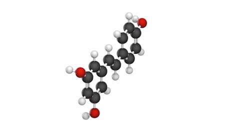 resveratrol (c14h12o3) en el bucle sin costuras.