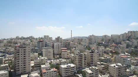 aerial view of a densely populated middle eastern city