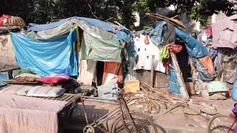 informal settlements in a developing city