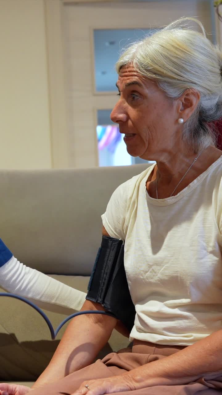 Medical examination of blood pressure