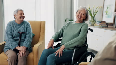 discusión, vinculación y amigos ancianos hablando