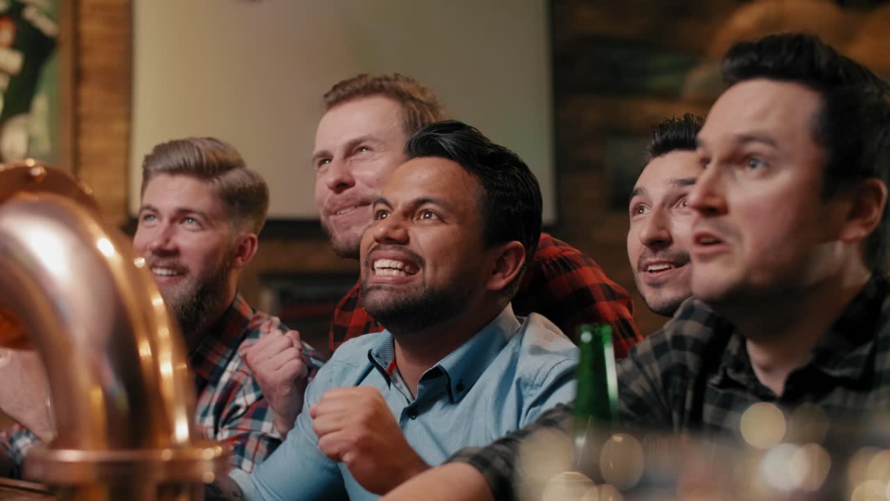 Footbll fans awaiting for score