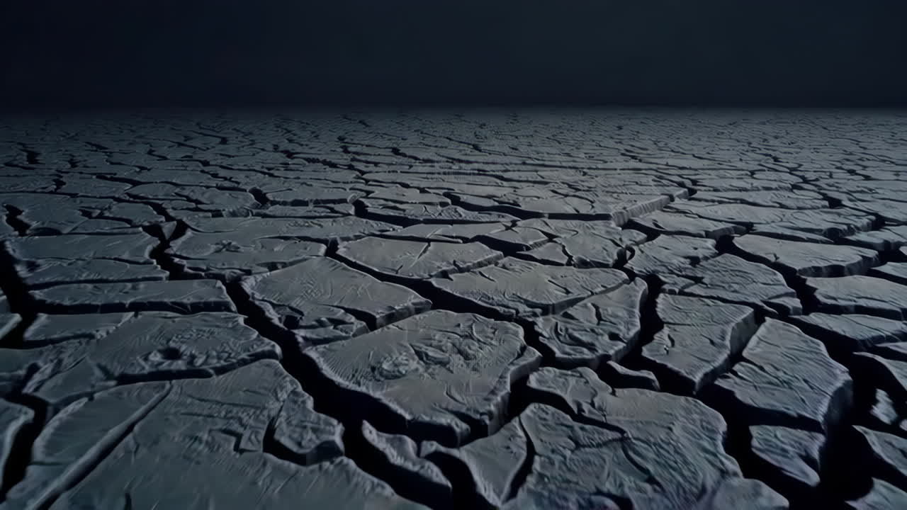 tierra agrietada seca