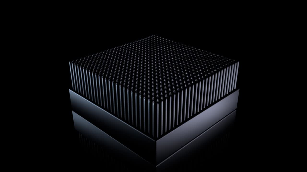 abstract video simulation waves horizontal