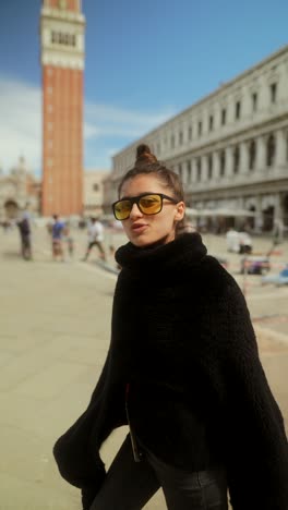 woman in venice