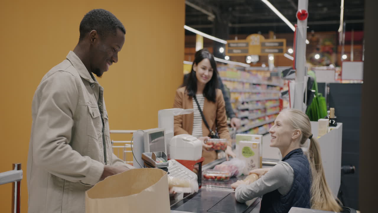 Grocery store checkout