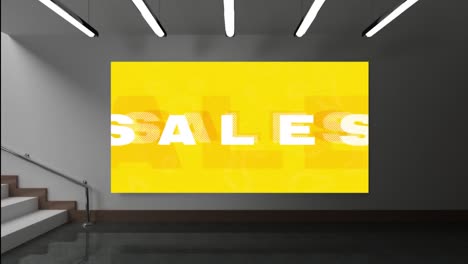 Animation-of-multiple-sales-white-text-over-screen-on-changing-backgrounds