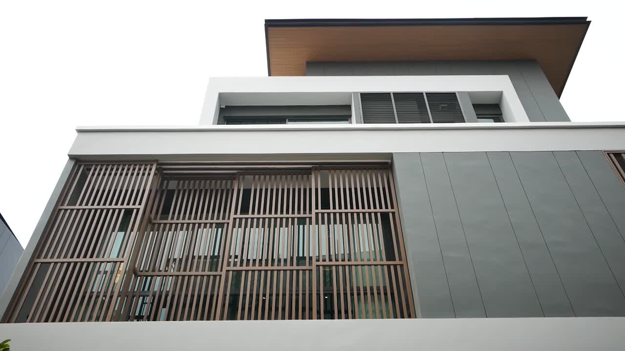 diseño exterior de edificio moderno y lujoso