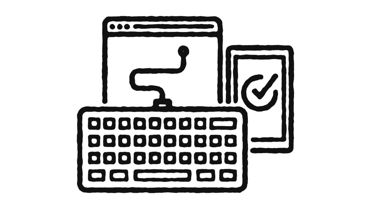 diseño responsivo icono animación de imágenes y canal alfa